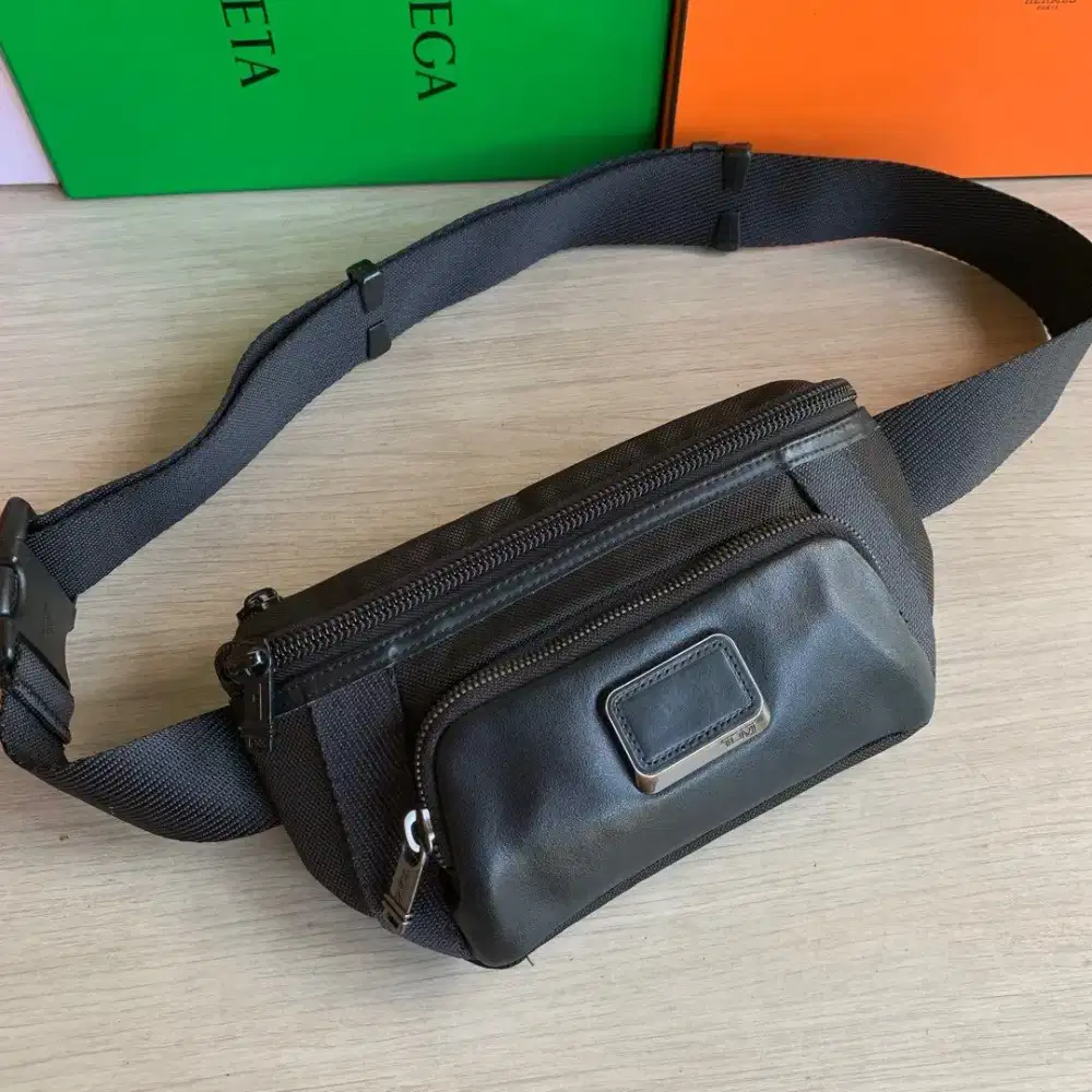TUMI Alpha Bravo Campbell waist bag tas original brand