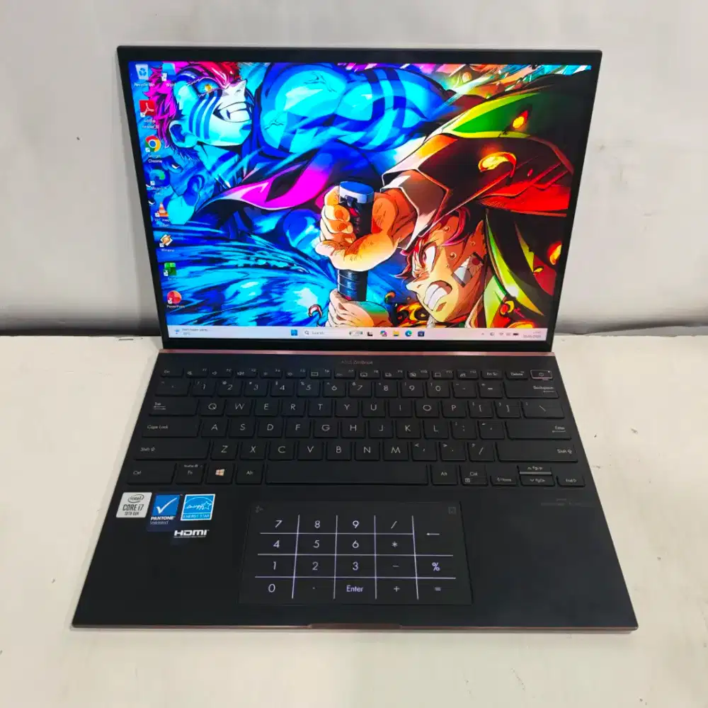 Asus zenbook UX393JA Intel core I7-1065G7 Ram 16gb ssd 1tb layar 3,3K