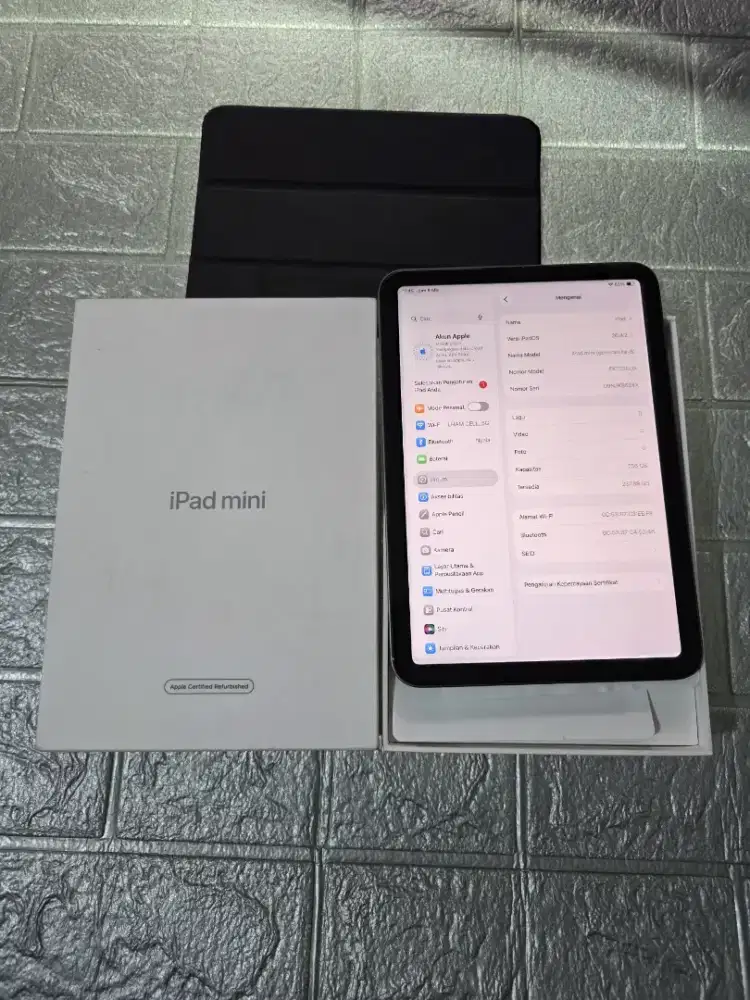 Ipad Mini 6 256gb Gray
Lengkap Original
Kondisi Masih mulus