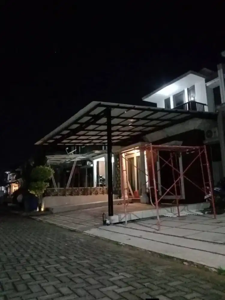 Kanopi baja ringan minimalis