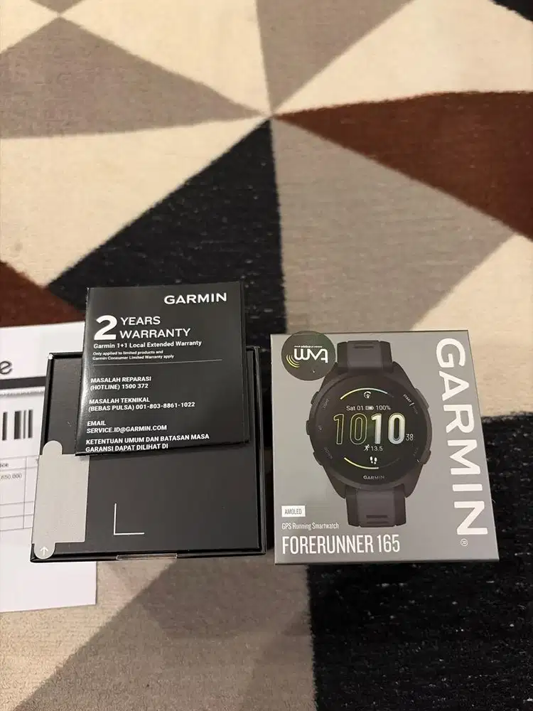FOR SALE GARMIN FORERUNNER 165 BLACKSLATE NEW