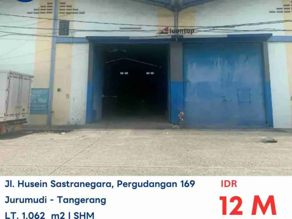 GUDANG DI PERGUDANGAN 169 JURUMUDI TANGERANG DI LELANG