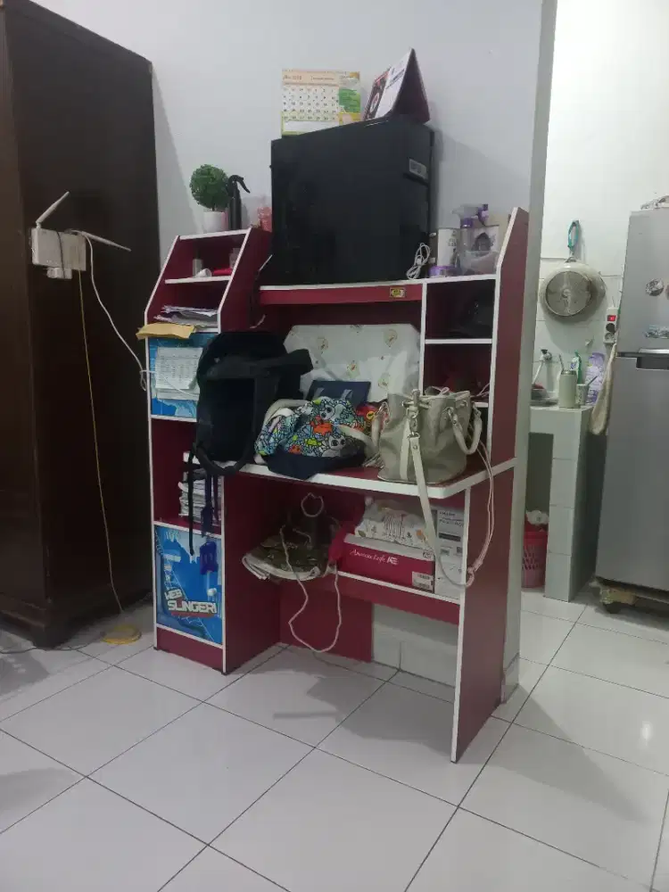 Dijual meja belajar anak gambar spiderman