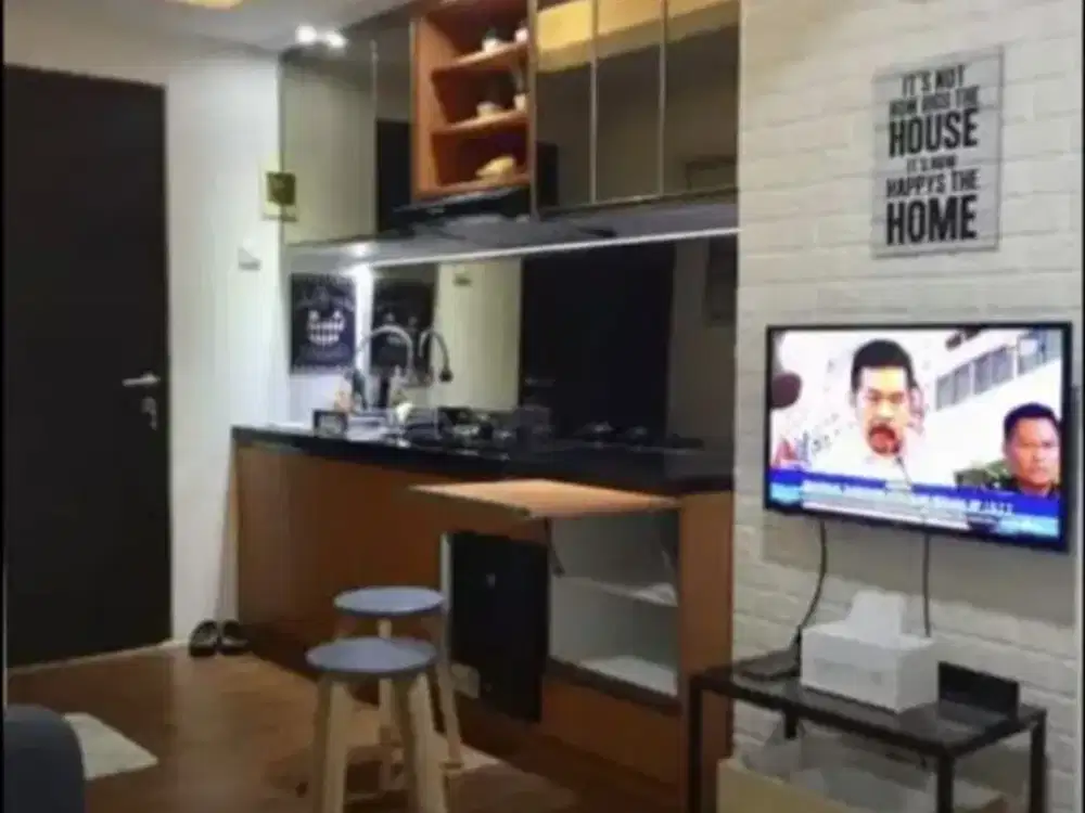 Disewaakan Apartement  2 BR Nyaman dan Terawat Full Furnish Lokasi Super Strategis di Grand Asia Afrika, Bandung