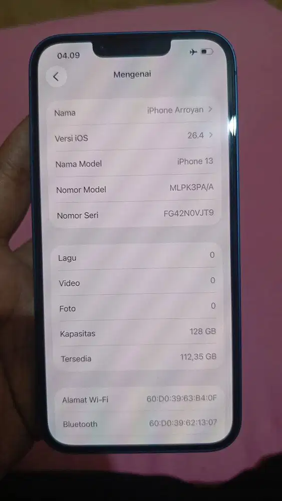IPHONE 13 128GB EX IBOX