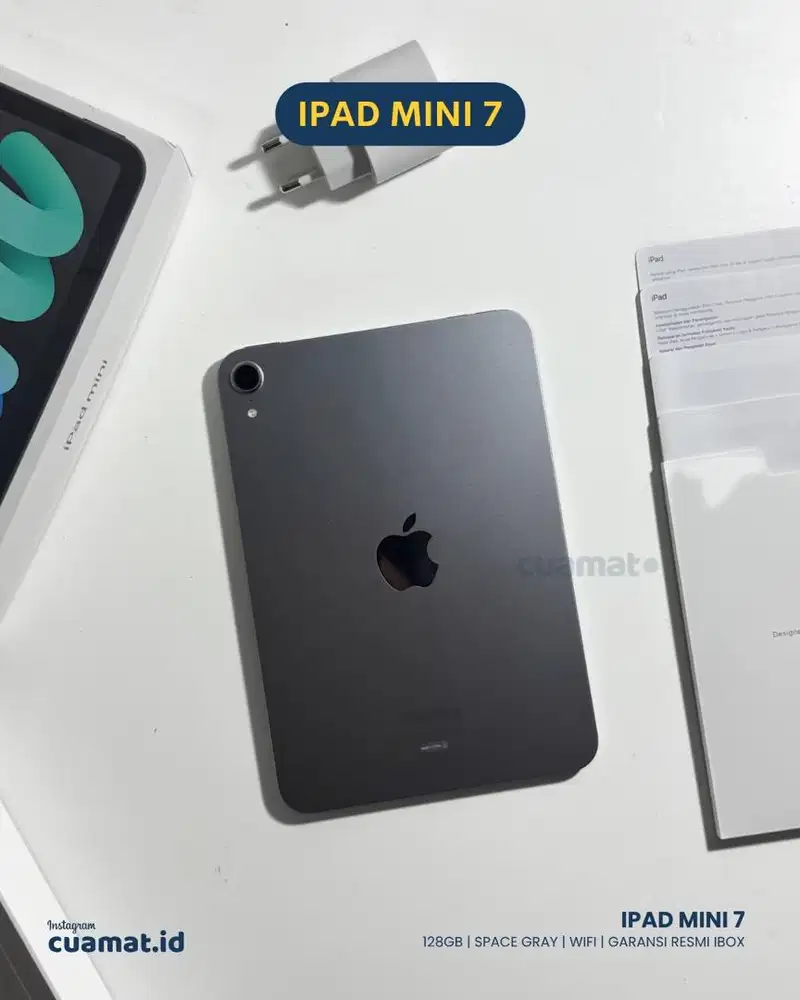 iPad mini 7 128GB Space Gray Garansi Resmi iBox