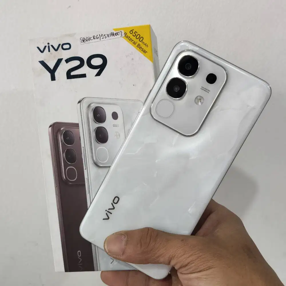 VIVO Y29 ORIGINAL RAM 6GB ROM 128GB MULUS FULLSET