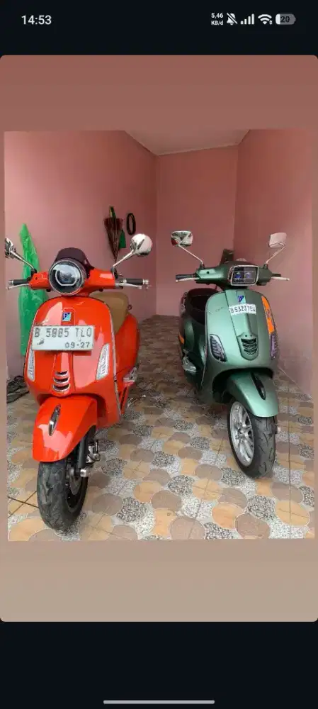 Jual borongan, Vespa s 125 iget 2019, Vespa Primavera 150 ABS 2022