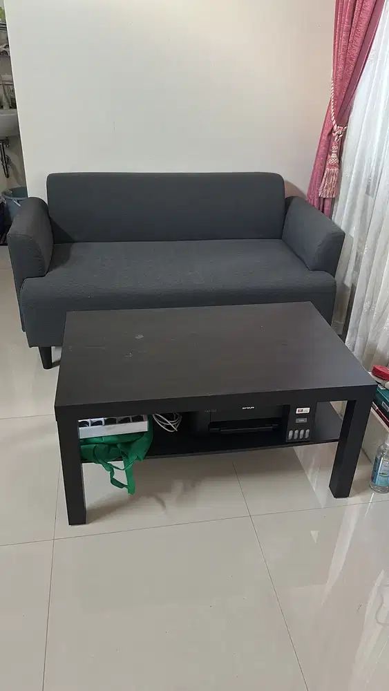 Sofa + meja ikea