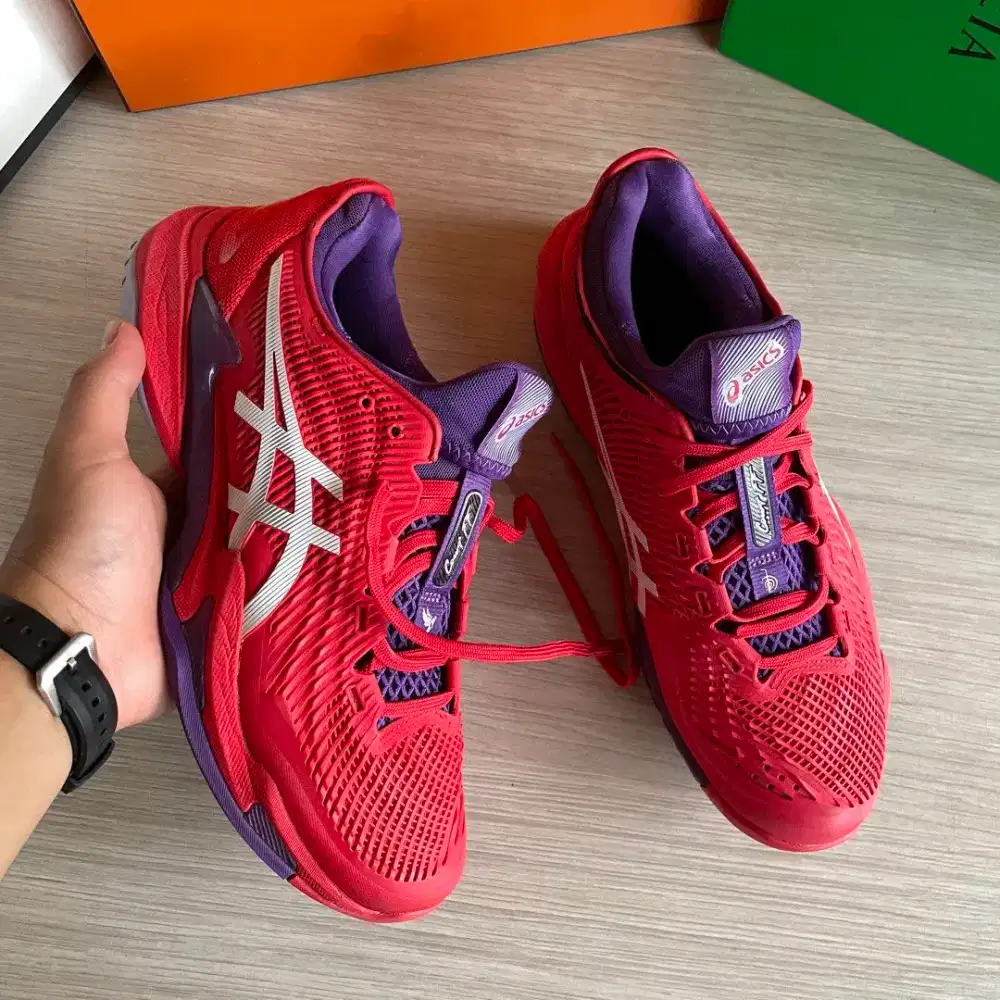 ASICS Court FF 3 Novak sepatu tennis sport tenis original 42.5