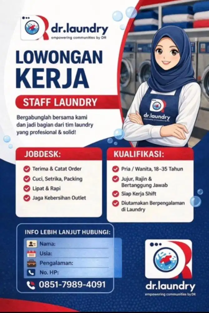 Lowongan Kerja Laundry