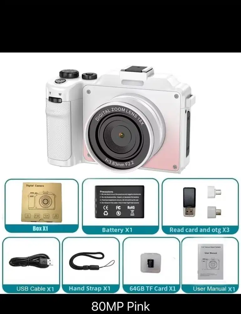 Kamera Digital TEEKA X9 5k