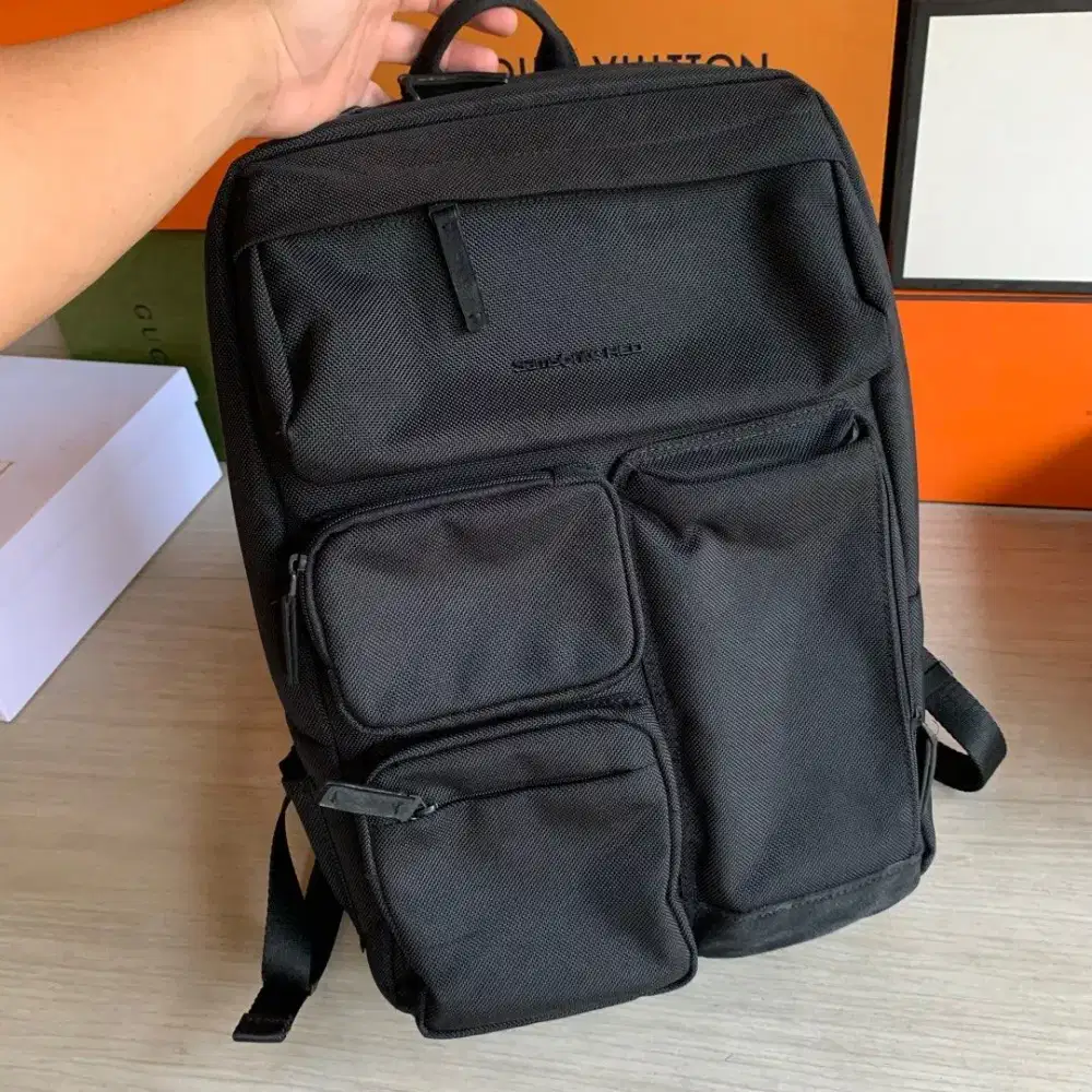 Samsonite RED Claken backpack laptop tas ransel second original brand