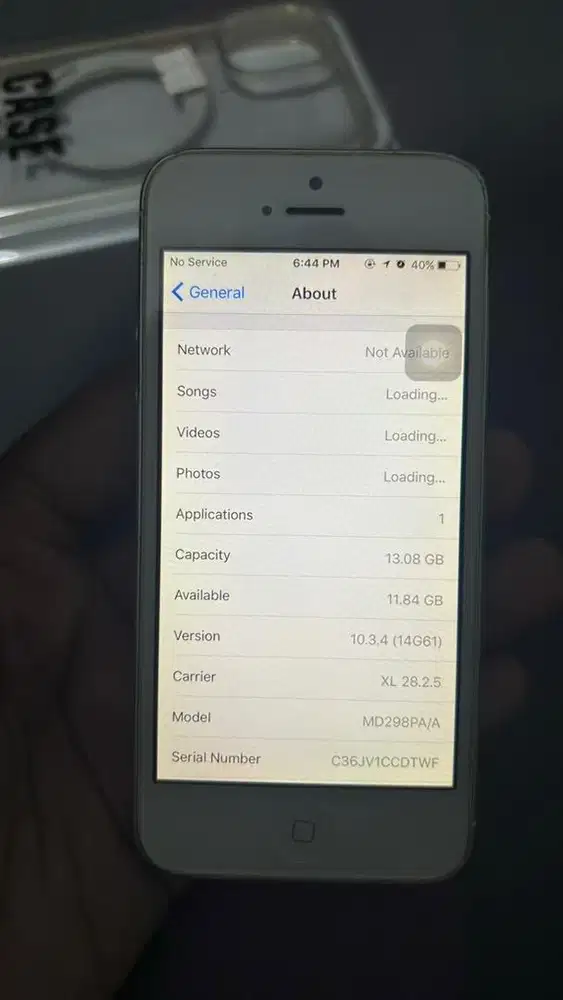 iphone 5 ibox PA/A