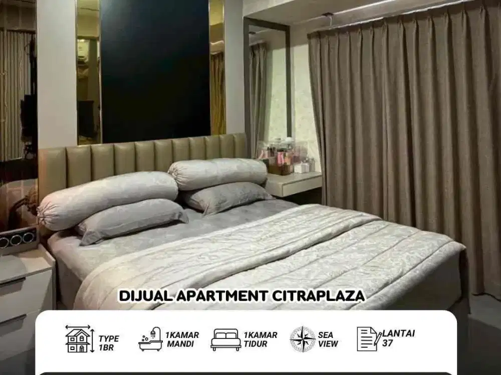Dijual Apartment cantik citra plaza nagoya