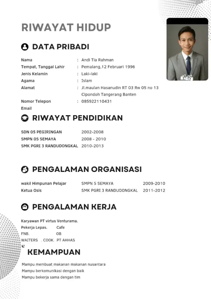 cari pekerjaan apa saja modal ktp