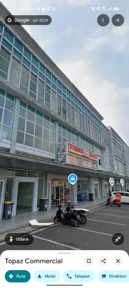 Ruko summarecon bandung topaz fasilitas  ac bangunan 3 lantai  sewa