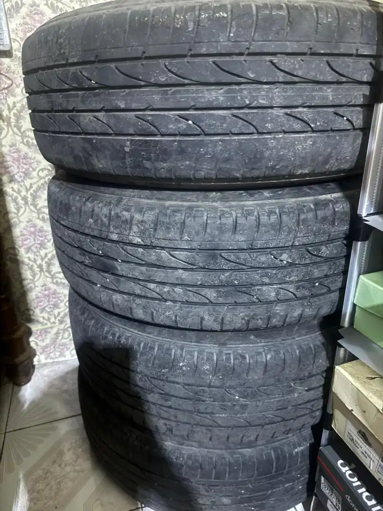 VELG + BAN RING 17 OEM STD RUSH TRD