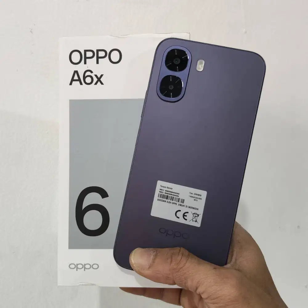 OPPO A6X 4/64GB FULLSET MULUS LIKE NEW