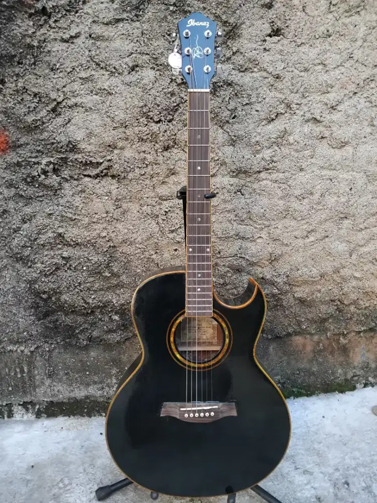 Gitar akustik elektrik ibanez JSA-5-BK
