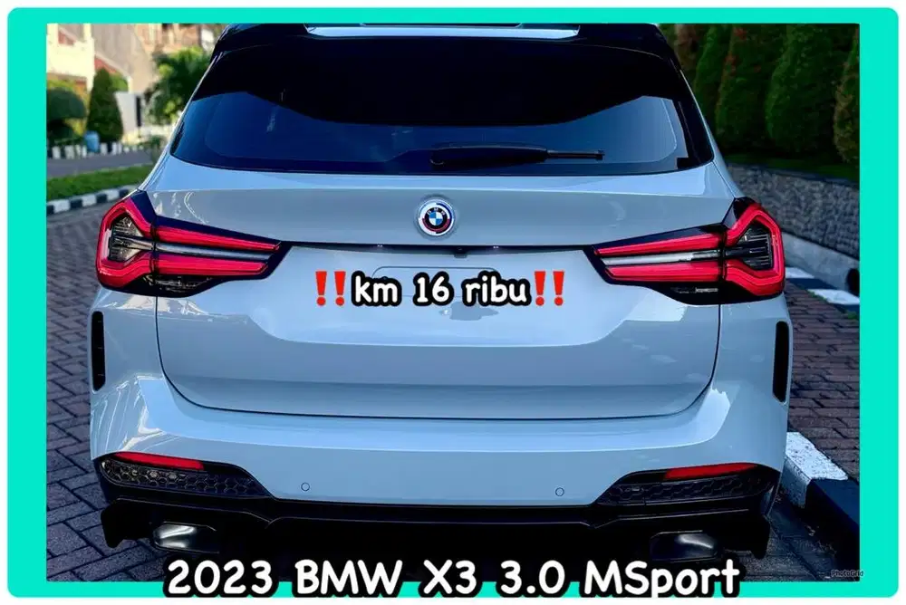 ★km16ribu★ 2023 BMW X3 3.0 Msport xdrive 2022 jual 330i bmw x5