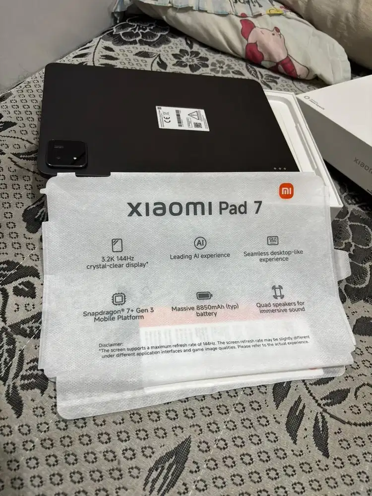 XIAOMI PAD 7 8/256gb FULLSET bisa nego