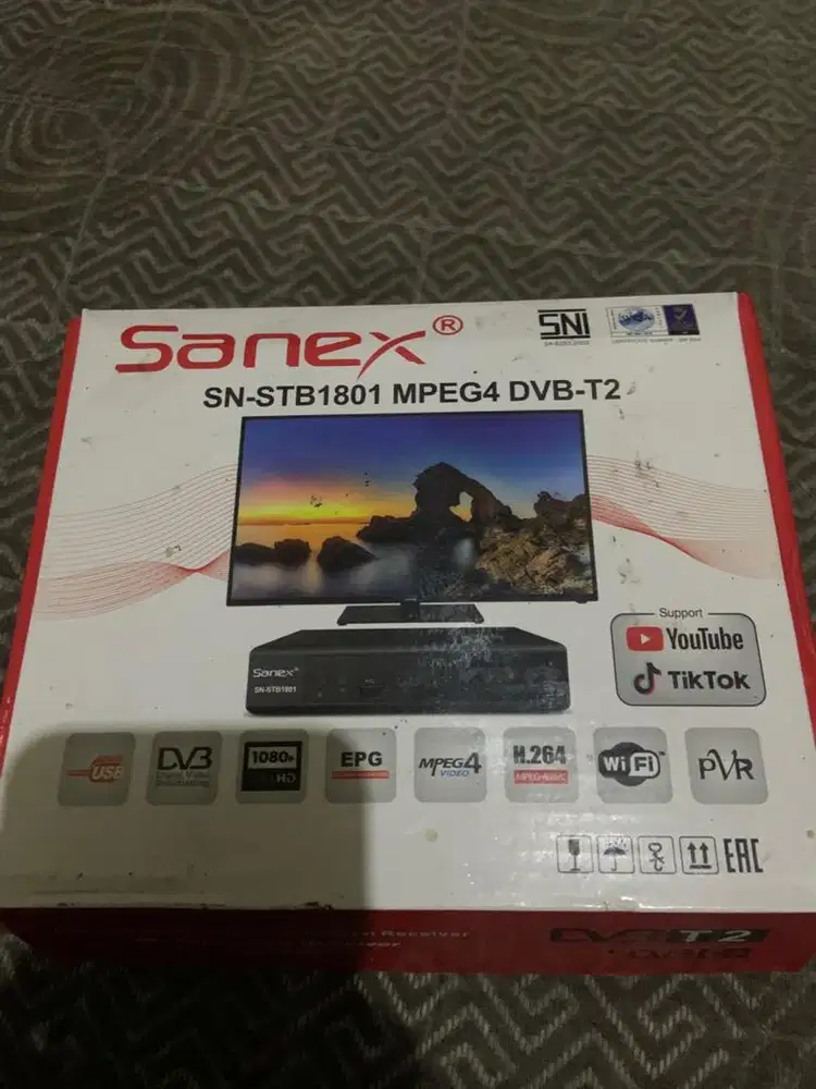 Set top box eror sanex