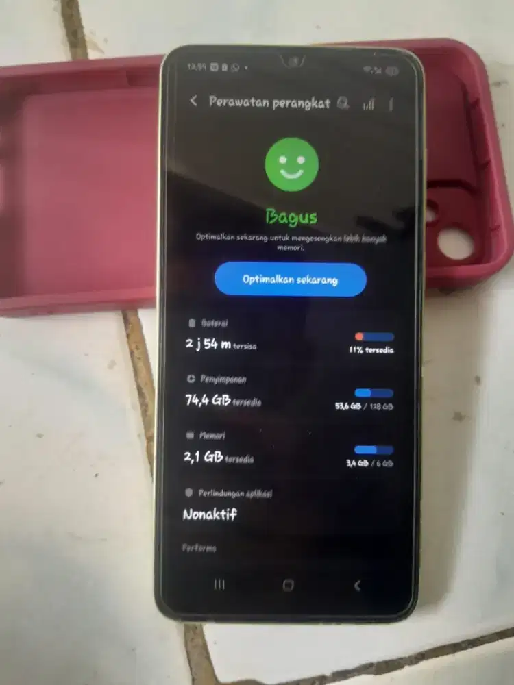 Samsung a05 6/128, batangan orian siap pakai