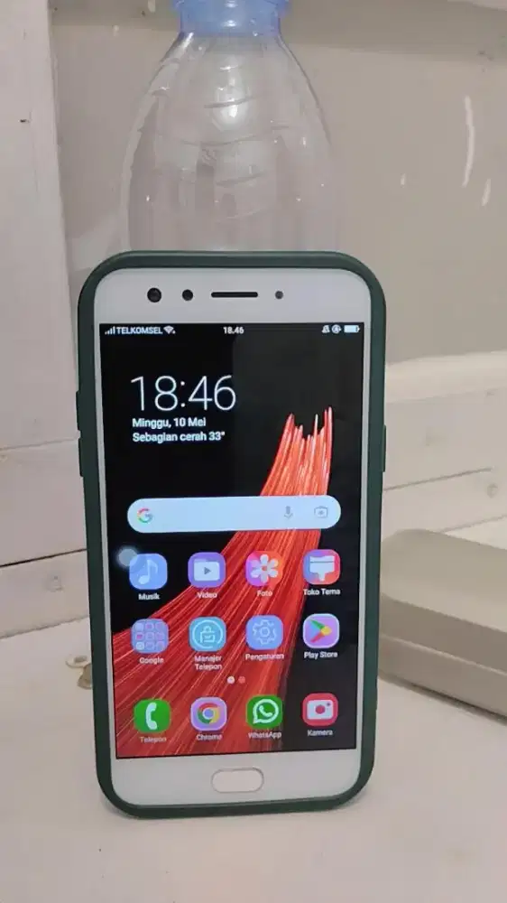 Oppo F3 ( cph1609 ) warna gold