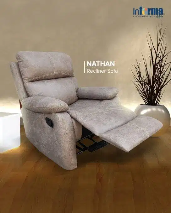 Jual Recliner Sofa Merk INFORMA (Preloved)