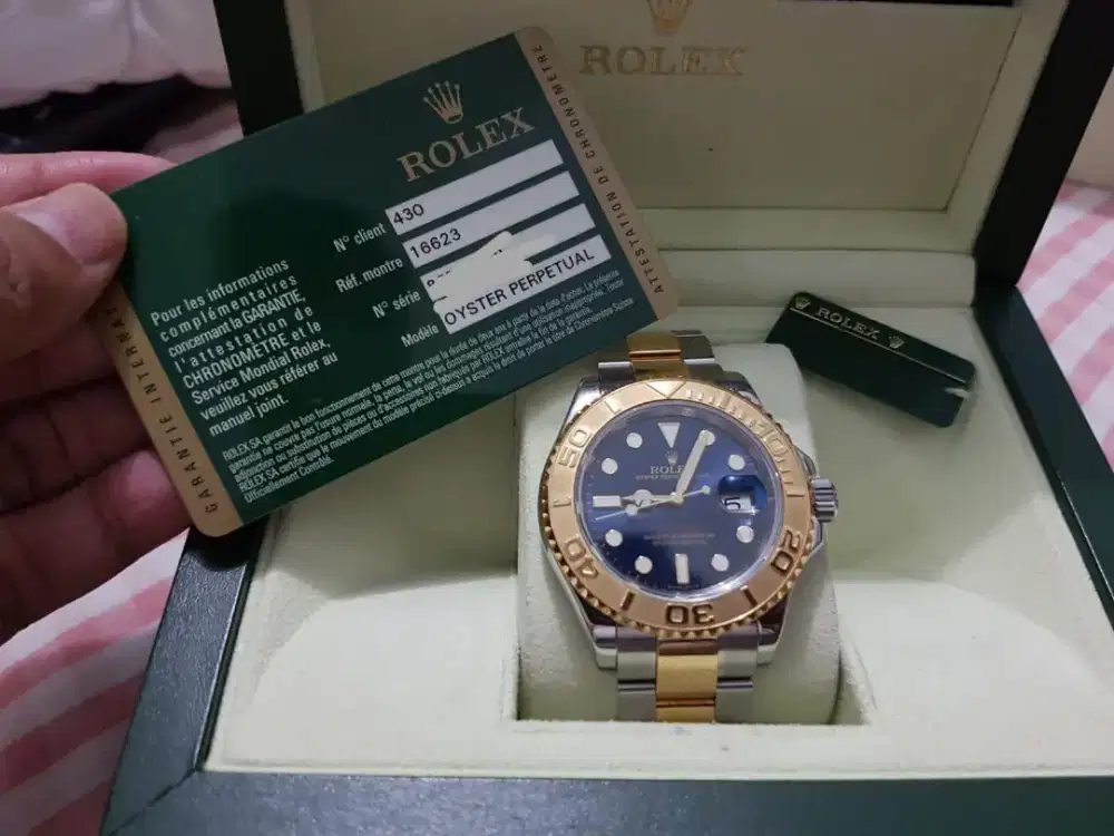 Rolex Yacht-Master 40mm Blue Gold