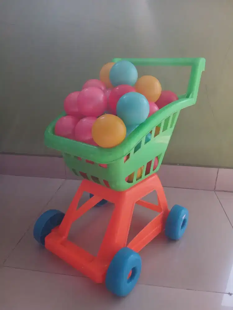 Mainan Anak Troli Supermarket