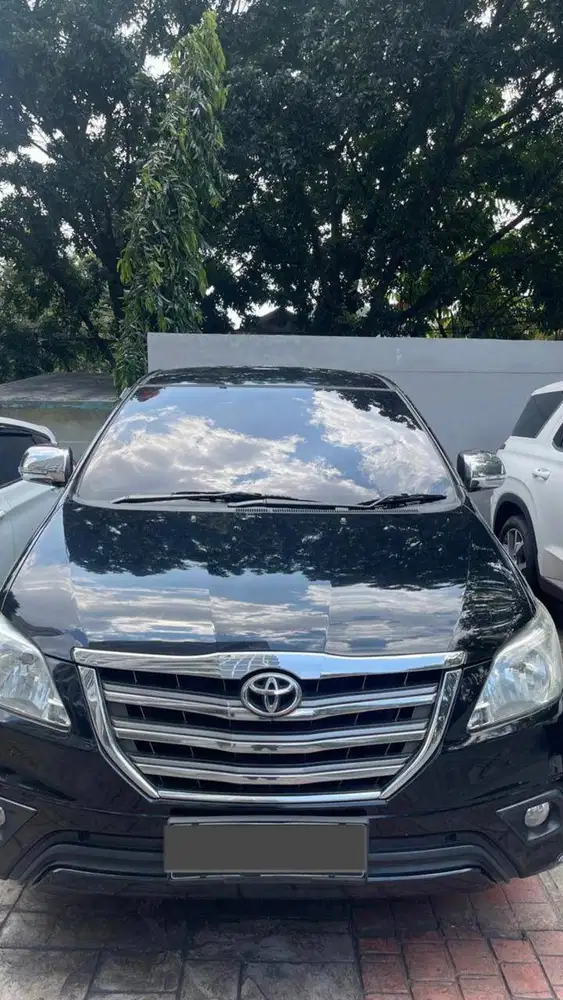 KIJANG INNOVA 2.5 G AT DIESEL 2015 HITAM ORISINIL