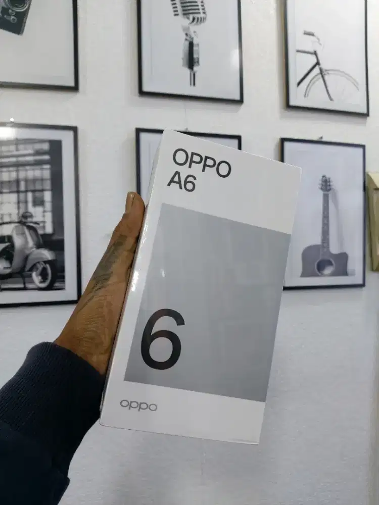Oppo A6 12/256 Open Bok silahkan edisi salah beli