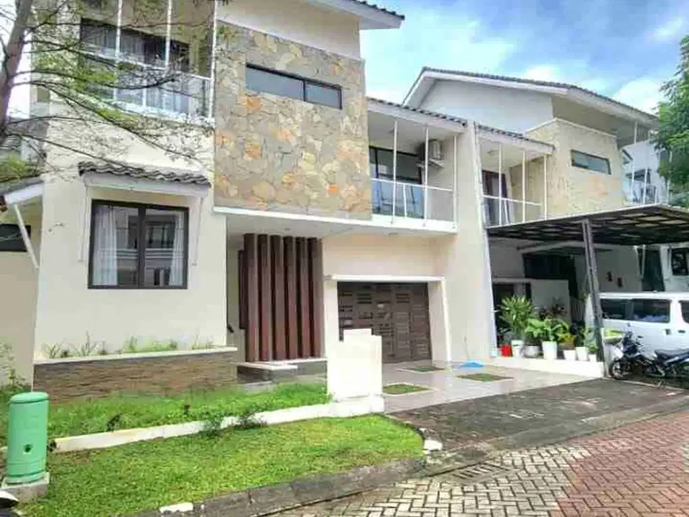 Rumah Jual Cluster Kebayoran Bintaro 5M an, 0108