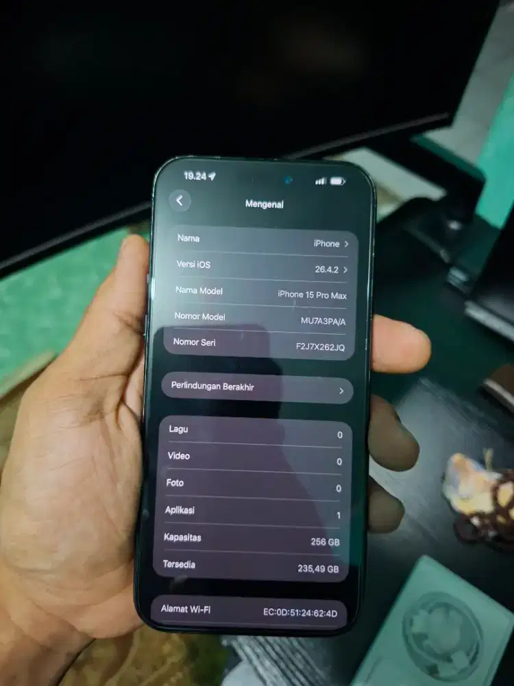 Iphone 15 promax 256