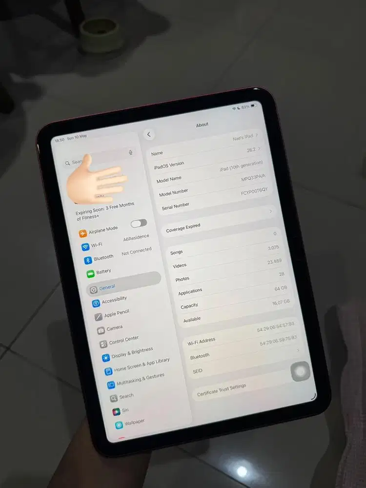 Ipad Gen 10 64Gb Ori Ibox