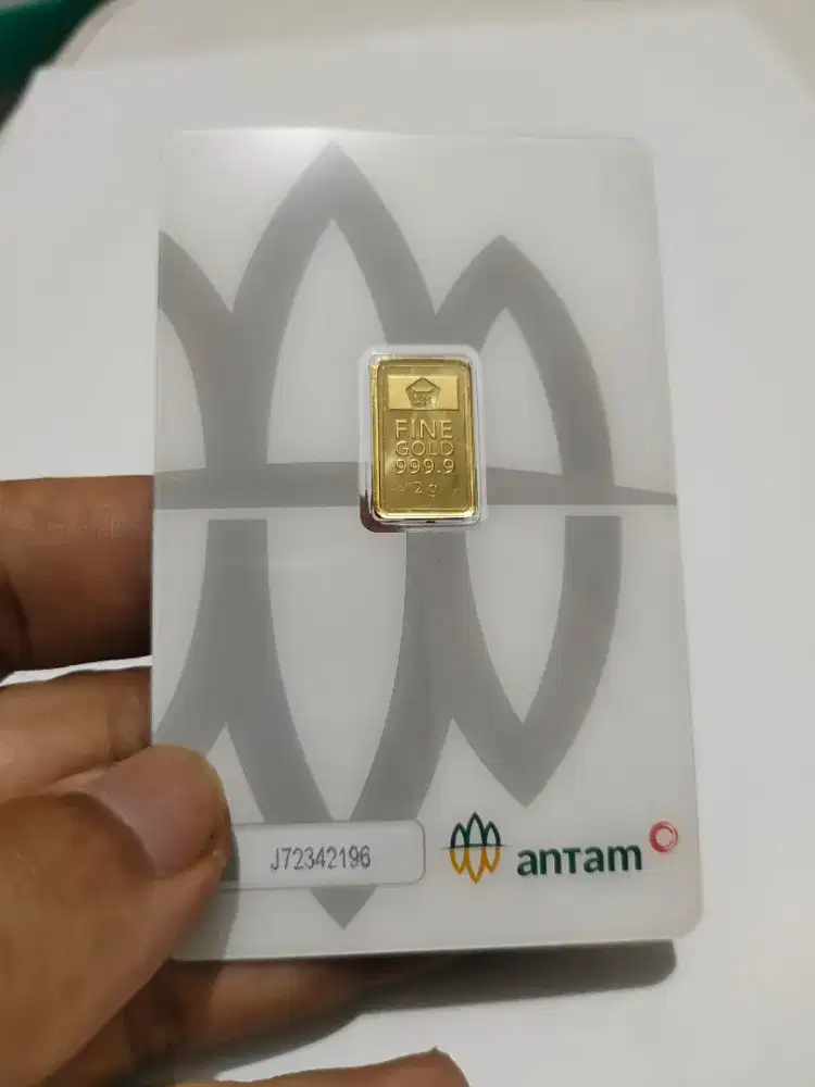 LM EMAS ANTAM 2 Gram, LOGAM MULIA ANTAM CERTIEYE REDMARK