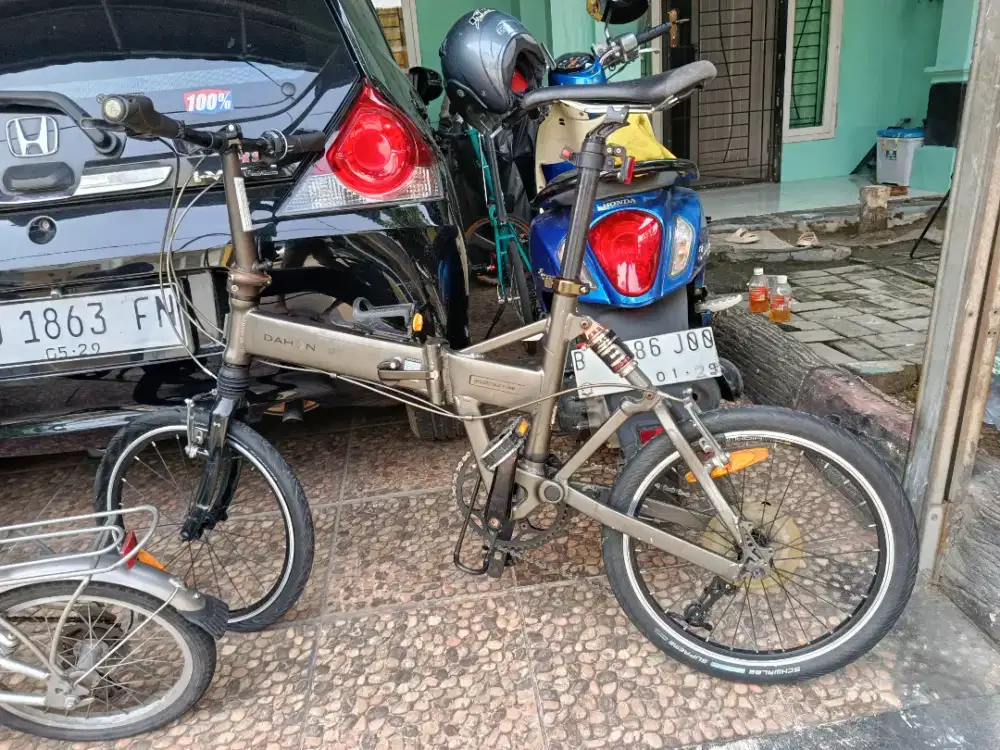 For sale, dijual dahon Jetstream p8 fungsi normal lecet pemakaian