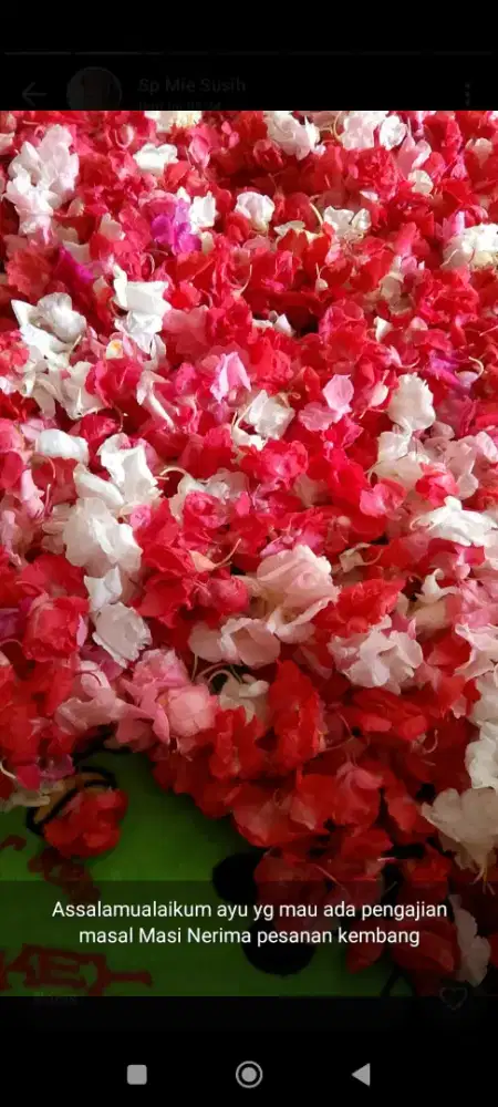 Bunga tabur bunga buat nyekar makam perember