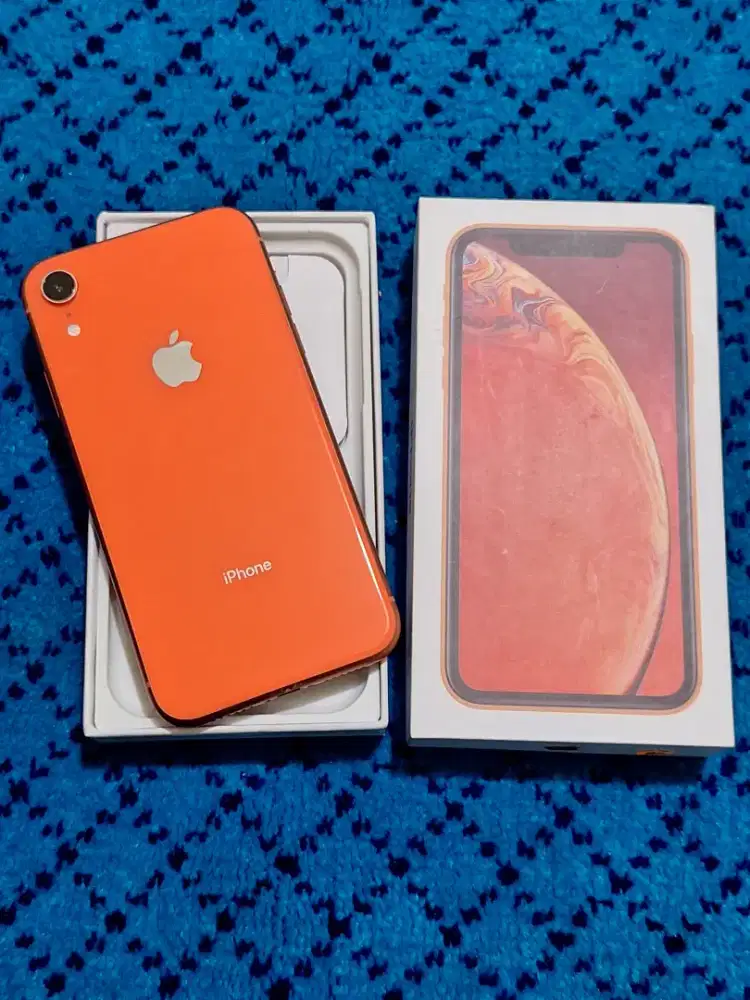 iPhone xr 64gb original fullset mulus
