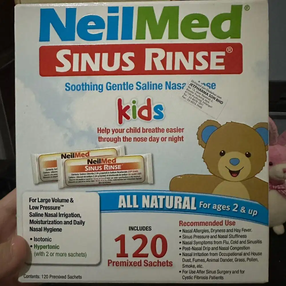 Neilmed Sinus Rinse KIDS (Anak) ECER/Per Piece. Original USA
