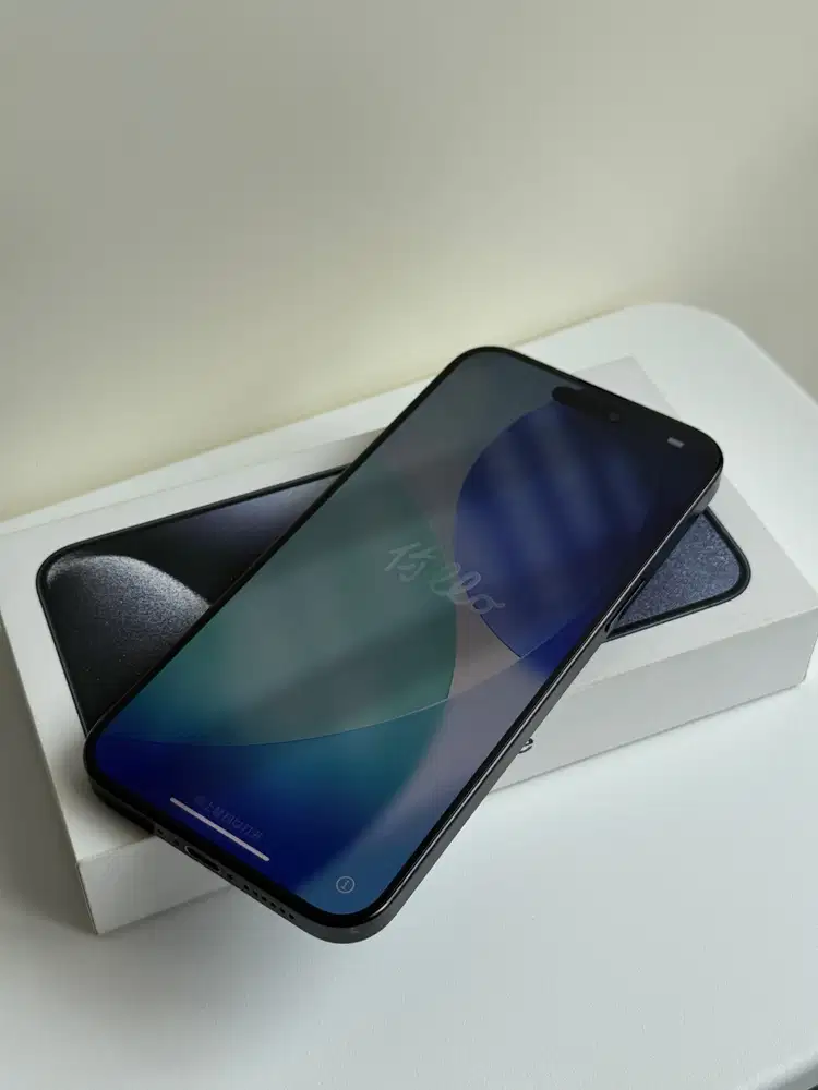 Iphone 15 Promax 512GB Blue Titanium Ex Ibox