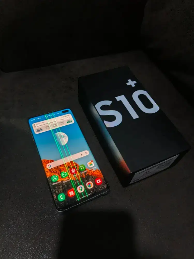 Samsung S10+ Fullset 8+8/128 Ori – Kamera Jernih, Bonus Lengkap