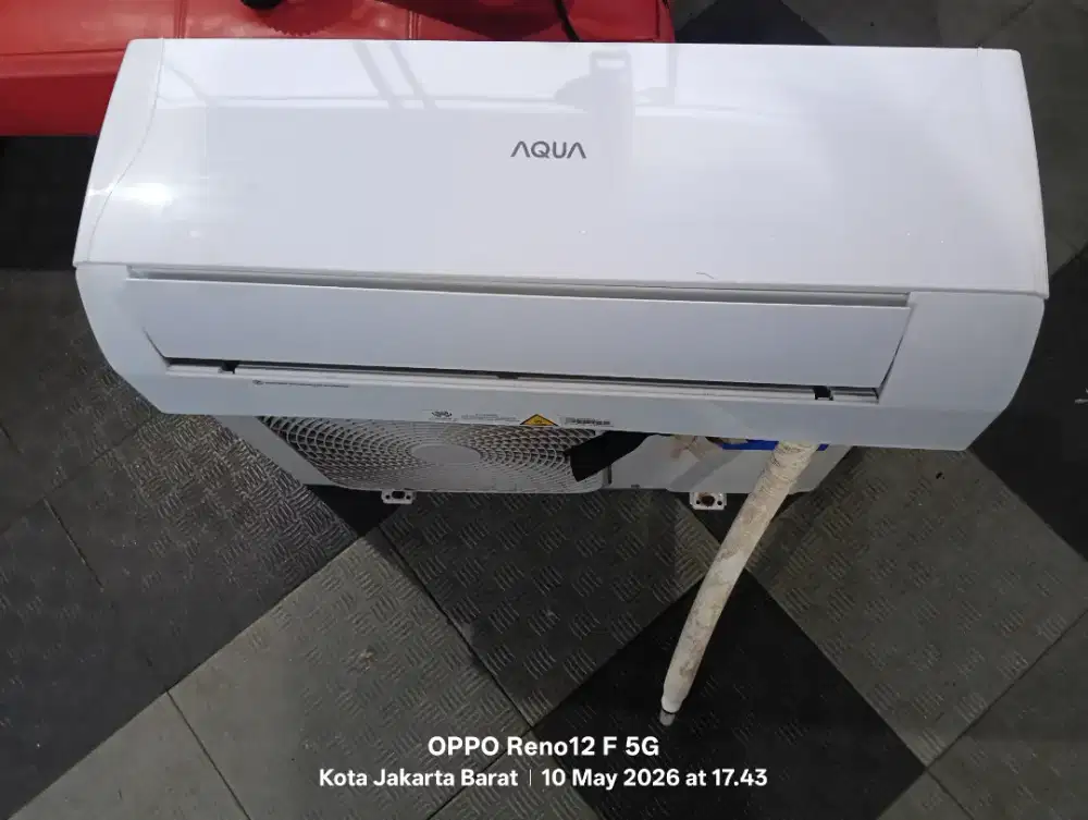 AC Aqua 1/2 PK, body mulus, tidak dingin.