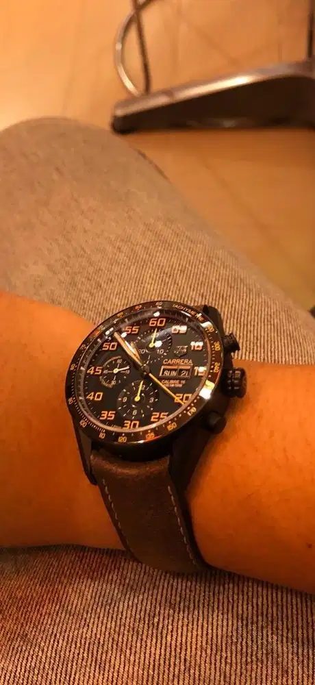 Tag Heuer Carrera Calibre 16 Black Titanium