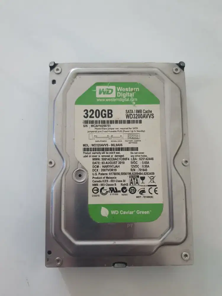 Hardisk komputer kondisi baik