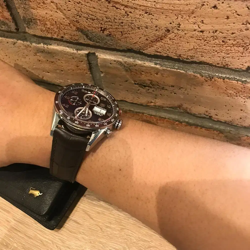 Tag Heuer Calibre 16 Day Date Brown Like new