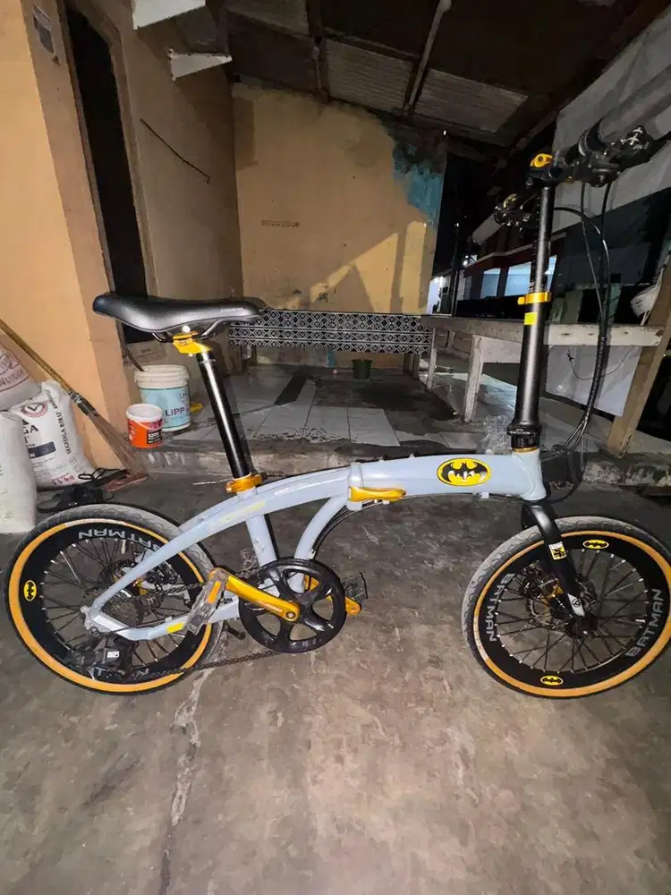 Sepeda Lipat Pacific Noris 20 ( Batman Edition )