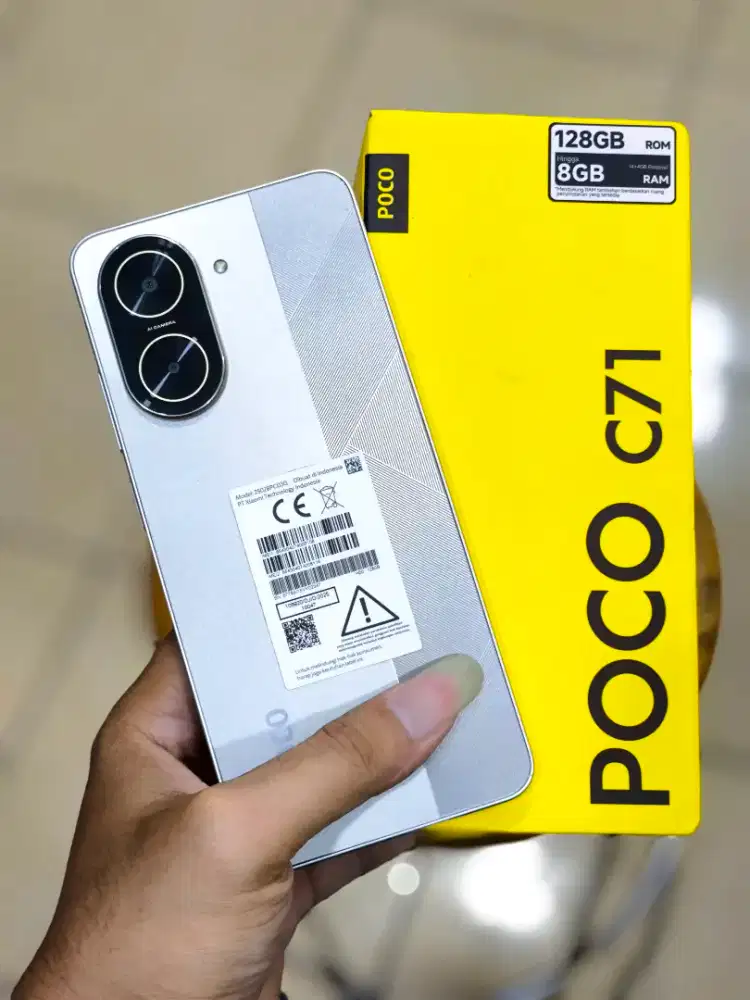 Poco C71 4/128GB Fullset Ori
